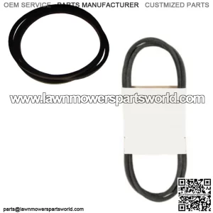 Mower Belts 144959 & 138255 [160855] Fits Craftsman Rider Poulan Fits Husqvarna