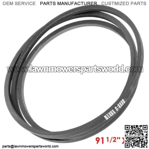 Transmission Belt for John Deere GX22036 GX20241 265237 91-1/2" X 1/2"