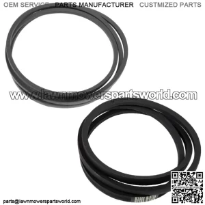 Mower Deck Primary Secondary Belt for Craftsman Husqvarna 532148763 531300769
