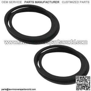 2PK Belt for John Deere GX21833 GX20571 D140 D150 D160 L120 L130 145 155