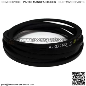 Heavy Duty Drive Belt for John Deere GX21833 GX20571 D140 D150 D160 L120 L130