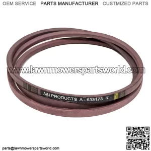 Belt Compatible with Exmark 1-633173 633173 Lazer Z Tracer Turf Ranger