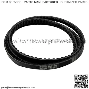 Genuine OEM Scag 483166 Cogged Pump Drive Belt STT for 483086 Turf Tiger Mowers