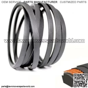 46" Deck Spindle Belt For CUB CADET XT1-LT46 XT1LT46 (108.5"x1/2) Deck V-belt
