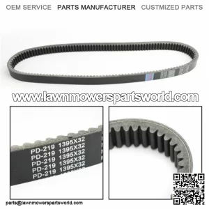 Drive Belt for John Deere Gator TX/TH 675cc 854cc 2017-2018 M-Gator 2017 E (For: More than one vehicle)