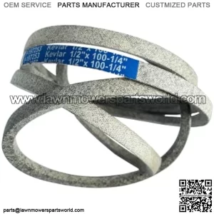 429636 197253 Lawn Mower Kevlar Deck Belt 1/2" x100 1/4" for Craftsman Husqvarna AYP Ariens 532197253 592855001 21546422 21547025
