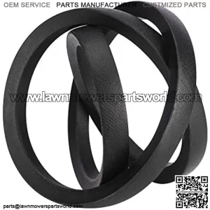 532197253 Deck Belt 1/2" X 100 1/4" Compatible with Husqvarna 32197253 592855001 AYP 197253 532197253 592855001 Ariens 21546422 21547025 21547238 Craftsman/Poulan 429636 197253