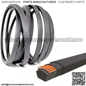 Lawn Mower Tractor Drive Deck Belt 1/2" x100 1/4" for Husqvarna 532197253 592855001,AYP 197253 532197253 592855001,Ariens 21546422 21547025