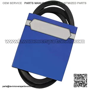 OEM Replacement Belt compatible with John Deere RE28721 Models 1200 and 1200A bunker rakes; AMT600, AMT622 and AMT626 utility vehicles; Gator Trail 4x2, Gator Trail 6x4 and Gator 4x2 OPE 265-457