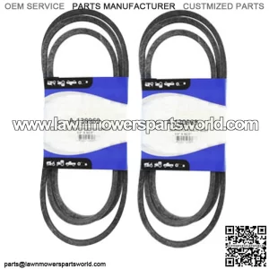 (2) Belt Fits Husqvarna 532 13 09-69 532130969 (1/2"x92")