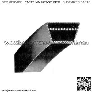 C99K 7/8" x 103" Blue V-Belt Made With Aramid (7/8" Top Width, 17/32" Deep)