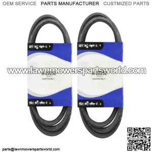 (2) Belts Fits Snapper 1-8236 22252 7022252-1/2" x 73"