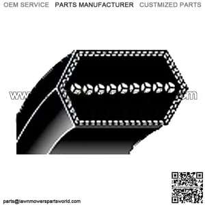 Double V-Belt (5/8" x 131") Fits 511 522 525 539685 70539685 BB127K BB127K-A