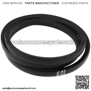 1 pc. Lawnmower belt replacement part 173-2171 169790 185476 532185476 compatible with Husqvarna HU625HWT compatible with Poulan PR22WT wheel trimmer