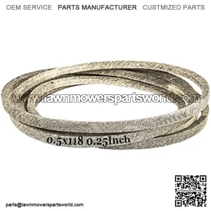PASEK KLINOWY do Cub Cadet MTD 754-04033, 754-04033A, 954-04033, 954-04033A, zamiennik do Husqvarna Poulan AYP 574173003 (1/2"x118 1/4") (A116) wykonany z Kevlaru