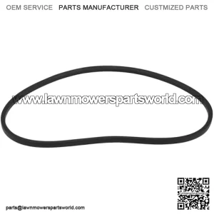 Create idea 1 x V-belt for lawn mower O711Li rubber drive belt, inner circumference 711 mm, width 10 mm, thickness 6.5 mm, compatible with Fuxtec FX-RM2050 FX-RM2055 FX-RM2060