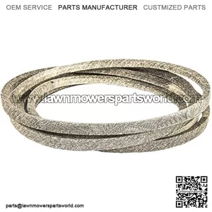 Mower Belt Compatible with JOHN DEERE MOWER DECK BELT M154621- fits X300 X304 X310 EZTRAK Z245 (1/2 inch x 146 inch) (A144) made of Kevlar