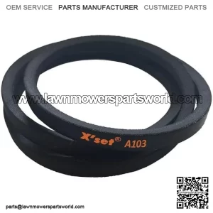 Universel Belt l=266,6cm 754-0125a, 754-0641 for lawn mower