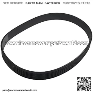 7PJ470 470mm circumference mower drive 16.3mm wide rubber synchronous closed timing belt compatible with QUALCAST RM37 M2EB1437M M2EB1537M M2EB1637M mower