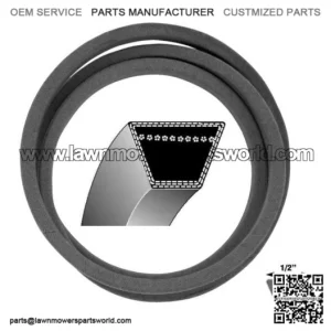 Travel belt for Husqvarna Rider 11C Combi 94 Rider 13C Rider 16C Rider 13 AWD Rider 15V2S Rider 16C AWD PARTNER P11-C94