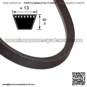 V-belt for Husqvarna Craftsman LT1000 deck 38"