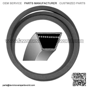 V-belt for HUSQVARNA LT4130 G LT4140 G AYP MTD WHEEL HORSE WHITE