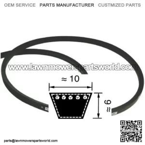 Drive belt for Murray MX450 NAC C460V S460VH S510V mower STIGA COLLECTOR 55S Turbo 55S HUSQVARNA J55 S