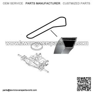Husqvarna LT126 and other V-belts