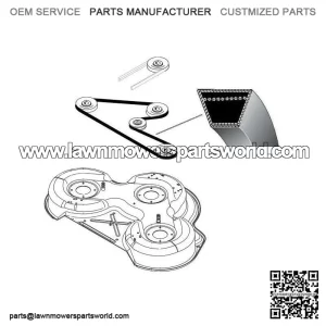 Husqvarna Rider Jonsered V-Belt