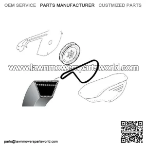 A1320La Husqvarna CRT51 V-belt