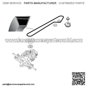 A2127La Husqvarna LTH145 drive belt
