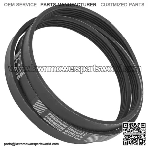 Exmark Lazer Z AS/ZTM 52"/60"/66"/72" Hydro Pump Drive Belt - 1096112