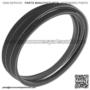 66.25-Inch 1/2" Thick Pump Drive Belt Replacement for Bad Boy (Part #041-6400-00)