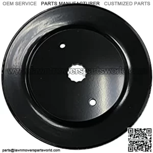 Deck Spindle Mandrel Pulley Compatible with AYP AYP Replaces OEM Parts 153532, 173435 532173435, 9148, 532 12 92-06, 532 15 35-32, 532 17 34-35 Weedeater Jonsered Ride Mower
