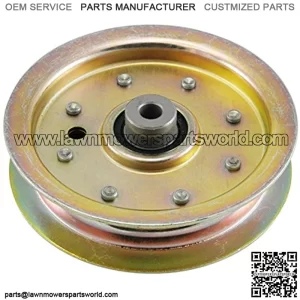 12277 Flat Idler Pulley for Riding Mowers, Replaces 539976688 and 01004101