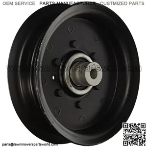 13175 Flat Idler Pulley 3/8" ID X 5-3/8" OD for Poulan/Husqvarna/Craftsman Mowers Replaces OEM # 196106, 197379, 532196106