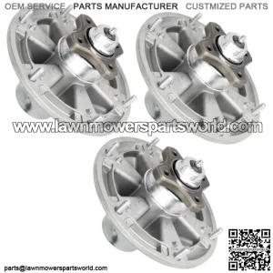 3 Spindle Assembly W/Bolt for John Deere Z830A Z840A Z850A Tca20639 Tca17517