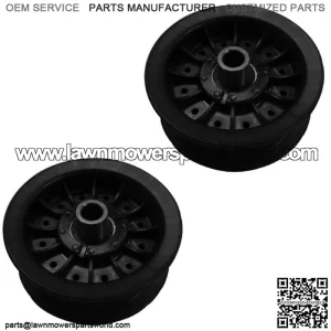 (2) Idler Pulleys Fits Cub Cadet MTD Troy-Bilt 756-04224 756-0981 956-0981 Mower