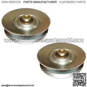 (2 pk) V-Idler Pulley for Craftsman Poulan Sears AYP Fits Husqvarna 532127783 13