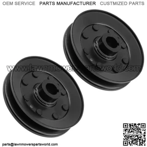 Deck Spindle Pulley For John Deere 140 314 316 317 318 322 330 332 420 50" Qty 2