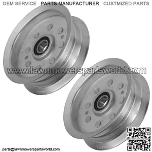 Deck Large Idler Pulley Sheave For John Deere 145 D170 100 Series Tractor Qty 2