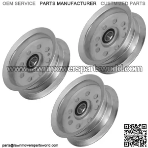 Deck Large Idler Pulley Sheave For John Deere 190C LA175 100 Series Tractor Qty3