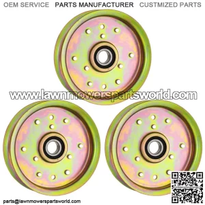 Mower Deck Idler Rebuild Kit for John Deere L120 L130 L100 L110 D140 D110 3-Pack