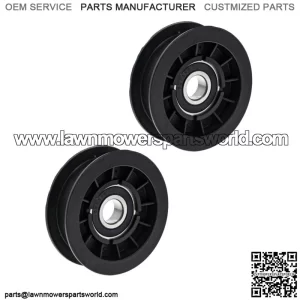 Idler Pulley Set for John Deere L120 L130 L100 L110 L118 L111 D140 L105 2-Pack