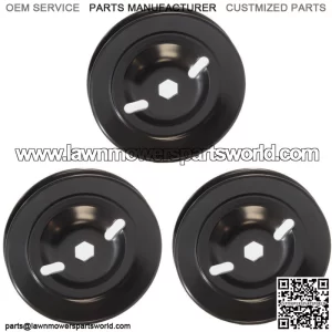 3PK Pulley for John Deere M155979 GX20335 L120 L130 LA130 LA140