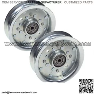 2PK Genuine OEM Scag Flat Idler Pulley 483215 482416 48269 Turf Tiger
