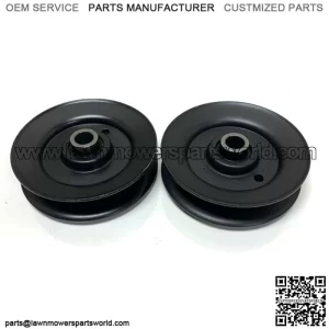 Set of 2 V-Idler Pulleys for MTD, Cub Cadet, Troy Bilt 756-04325, 956-04325