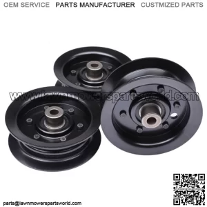 3Pcs Flat Idler Pulley Replace for  Timecutter SS5000 106-2175 132-9420