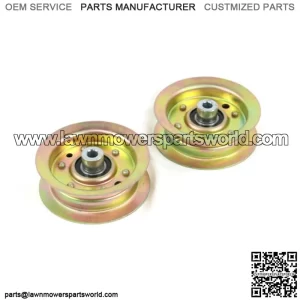 (Pack of 2) Flat Idler Pulley for  TimeCutter SS 4225 74721 Riding Mower