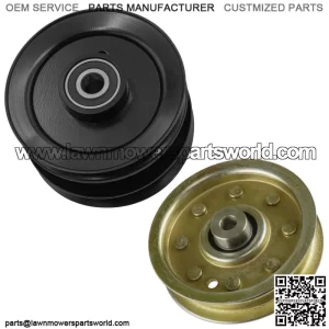 756-1202 756-0627B Deck Pulley For Cub Cadet White Outdoor Troy Bilt MTD